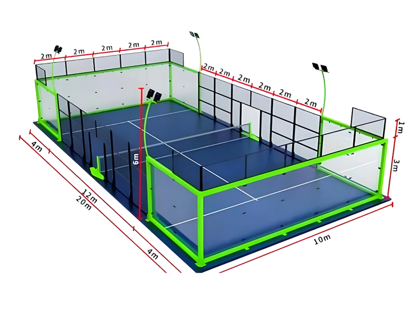 How Padel Court Steel Buildings Handle Wind Uplift on Open Sides